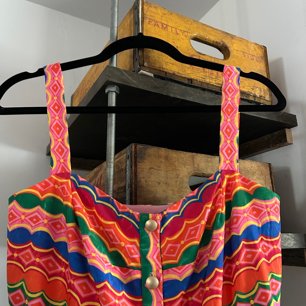 SALONI Karen Graphic Stripe-Printed Dress - Picture 6 of 14